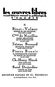 Cover of: La France et les noirs.