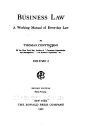 Business law by Conyngton, Thomas