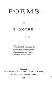 Poems by S. Moore