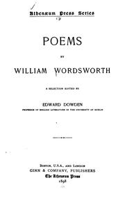 Cover of: Poems. by Elizabeth Jane Coatsworth