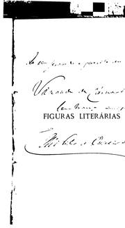 Cover of: Figuras literárias nacionaes e estrangeiras by Candido de Figuieredo
