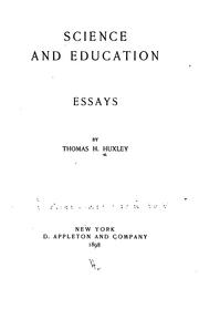 Cover of: Method and results. by Thomas Henry Huxley