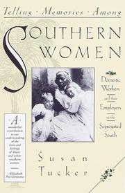 Cover of: Telling Memories/Southern Women