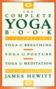 Cover of: Complete Yoga Book by James Hewitt