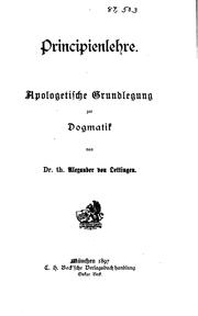 Cover of: Lutherische dogmatik