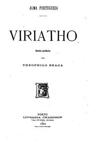 Cover of: Viriatho by Teófilo Braga