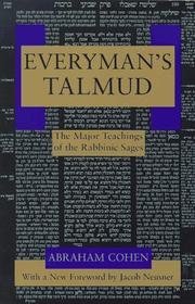 Everyman's Talmud by Cohen, A.