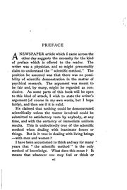 Cover of: Life beyond death: being a review of the world's beliefs on the subject, a consideration of present conditions of thought and feeling, leading to the question as to whether it can be demonstrated as a fact, to which is added an appendix containing some hints as to personal experiences and opinions