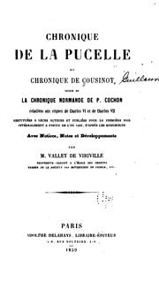 Cover of Chronique de la Pucelle
