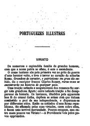 Cover of: Portuguezes illustres.
