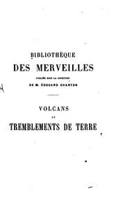 Cover of: Volcans et tremblements de terre