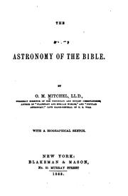 The Astronomy of the Bible by O. M. Mitchel