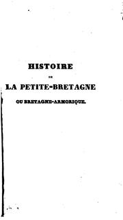 Histoire de la Petite-Bretagne by François Gille Pierre Barnabé Manet