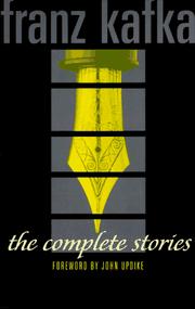 Cover of: The Complete Stories by Franz Kafka