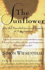 Cover of: The sunflower | Simon Wiesenthal
