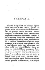 Cover of: Censorini De die natali liber by Censorinus