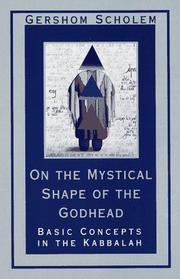 Cover of: On the Mystical Shape of the Godhead by Gershon Scholem