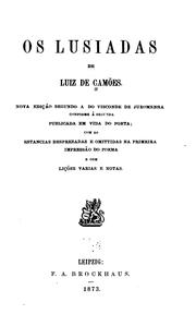 Cover of: Os Lusiadas de Luiz de Camões. by Luís de Camões