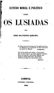 Cover of: Estudo moral e politico sobre Os Lusiadas