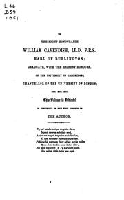 Cover of: First principles of medicine.
