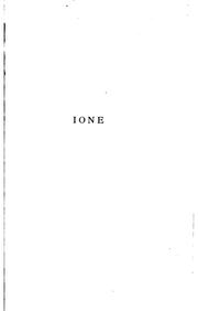 Cover of: Ione | James S. Park