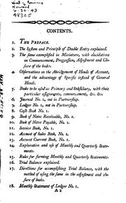 Cover of: An epitome of book-keeping by double entry: delineated on a scale suited to the faculties and comprehension of senior school boys and youth, designed for the mercantile line ...