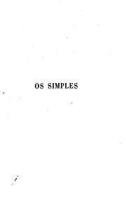 Cover of: Os simples