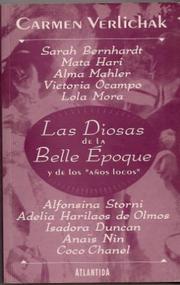 Cover of: Las Diosas de la Belle Epoque y de los "años locos"