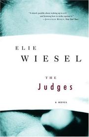 Cover of: The Judges by Elie Wiesel