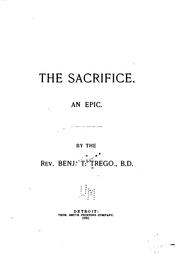Front cover of The sacrifice by Benjamin T. Trego