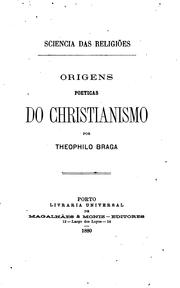 Cover of: Sciencia das religiões.: Origens poeticas do christianismo
