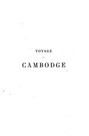 Voyage au Cambodge by Delaporte, Louis