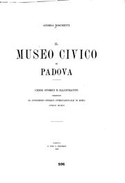 Cover of: ...Il museo civico di Padova by Andrea Moschetti