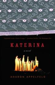 Cover of: Katerina by Aharon Appelfeld