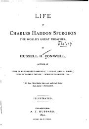 Cover of: Life of Charles Haddon Spurgeon | Russell Herman Conwell