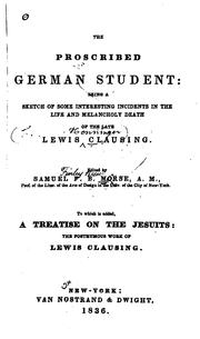 The proscribed German student by Ludwig Clausing