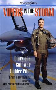 Cover of: Vipers in the Storm: Diary of a Gulf War Fighter Pilot