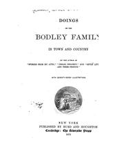 Cover of: Doings of the Bodley family in town and country