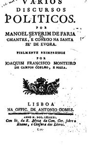 Cover of: Varios discursos politicos.