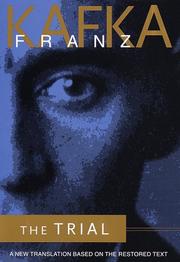 Cover of: The trial by Franz Kafka