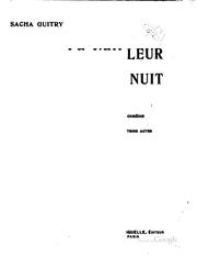 Cover of: Le veilleur de nuit: comédie en trois actes ...