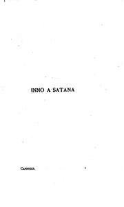 Cover of: Satana e Polemiche sataniche