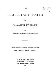 Cover of: The Protestant faith: or, Salvation by belief