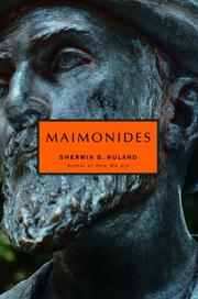 Cover of: Maimonides (Jewish Encounters) by Sherwin B. Nuland