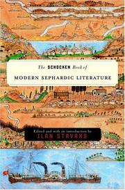 Cover of: The Schocken book of modern Sephardic literature | 