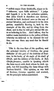 A brief declaration and vindication of the doctrine of the Trinity by John Owen