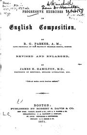 Cover of: Progressive exercises in English composition