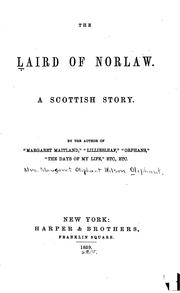 Cover of: The laird of Norlaw. by Margaret Oliphant