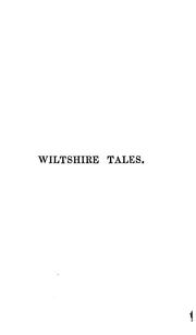 Cover of: Wiltshire tales by John Yonge Akerman