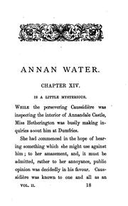 Cover of: Annan Water by Robert Williams Buchanan